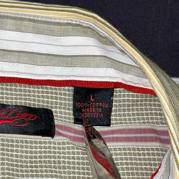 EUC: Mens CONTIGO Casual Button down shirt - Picture 6 of 9